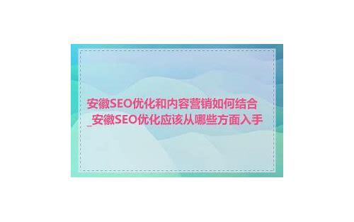 安徽SEO优化秘籍：提升网站排名与流量的实战指南
