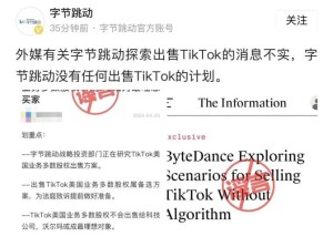 字节跳动回应外媒报导其出售TikTok股权传言不实