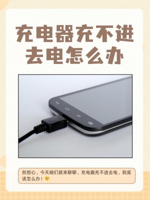 为什么充电器充不进电充电器充不进电原因【解决方法和技巧】