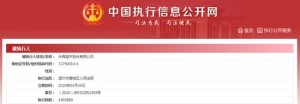 永辉超市被列为被履行人履行标的超240万元