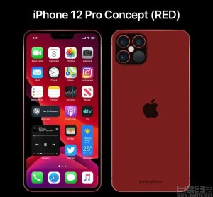 iPhone12Pro烘托图现身或将换用2D玻璃盖板