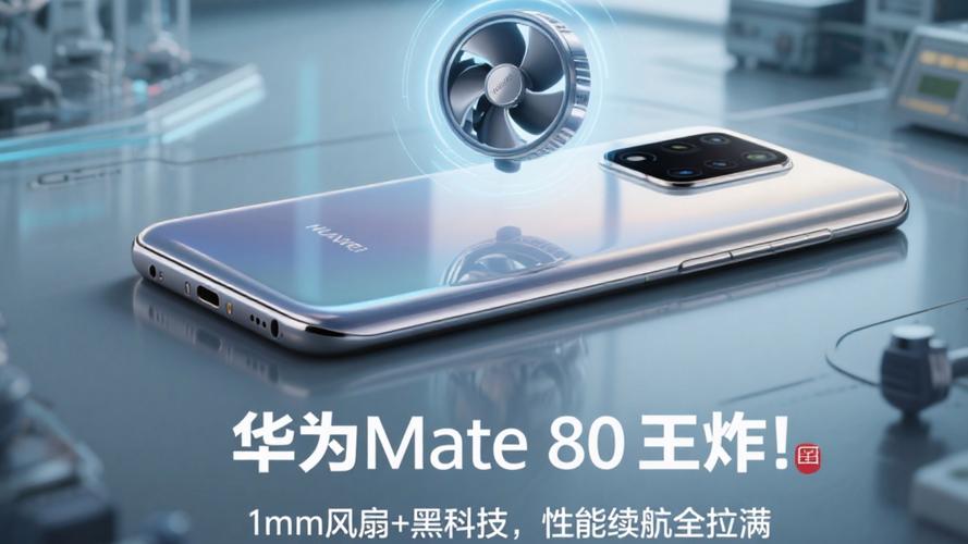 华为Mate 80外观首曝：大圆镜头+散热风扇 辨识度拉满