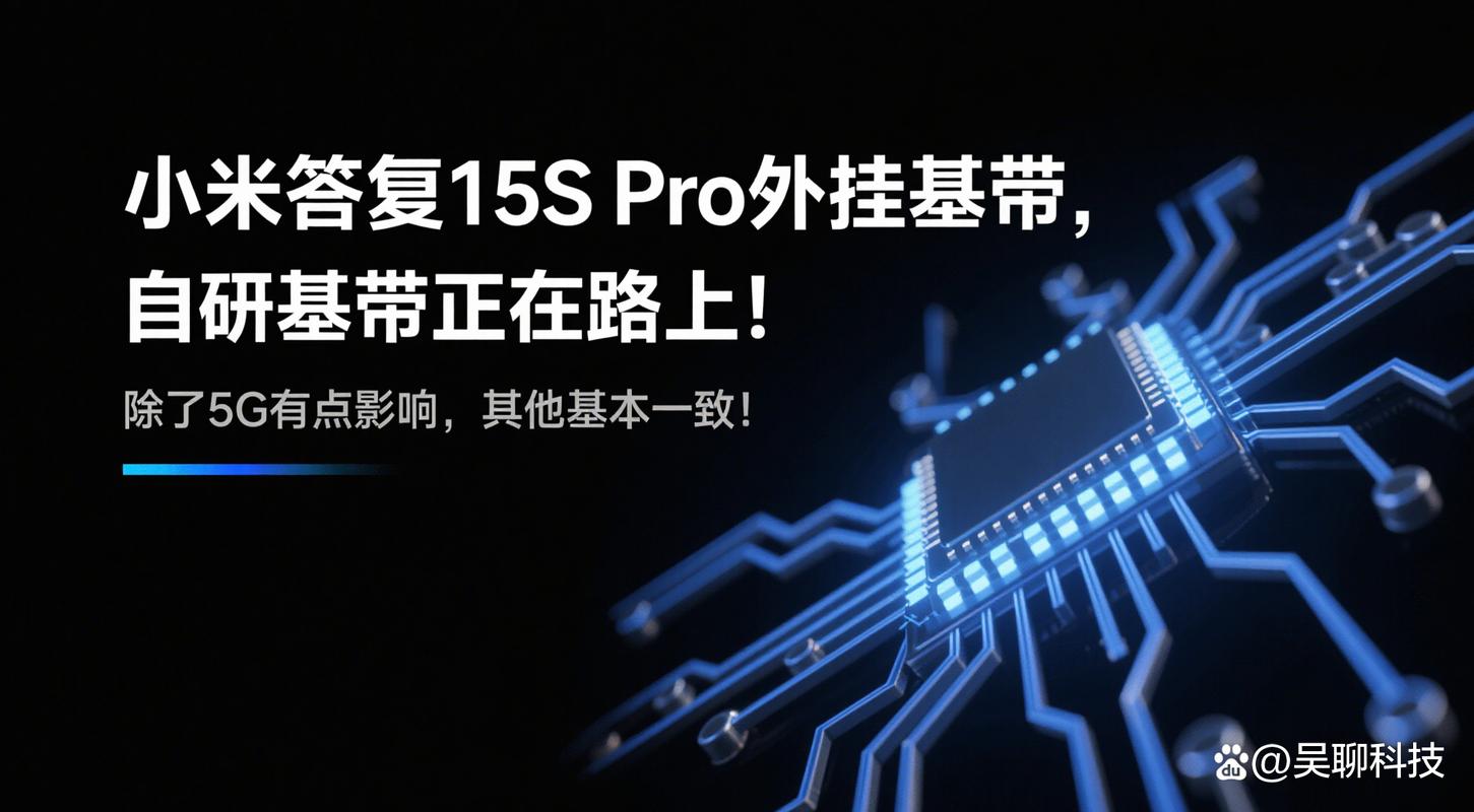 小米15S Pro采用外挂基带方案 官方：体验和其它主流旗舰一致