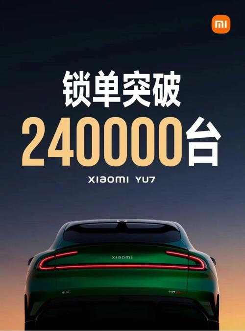 小米YU7锁单量已突破240000台 王腾：REDMI K80至尊版销量马上追上